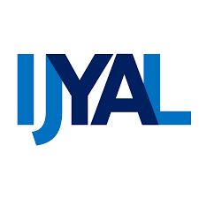 The acronym IJYAL in blue with the letters YA in a darker navy.